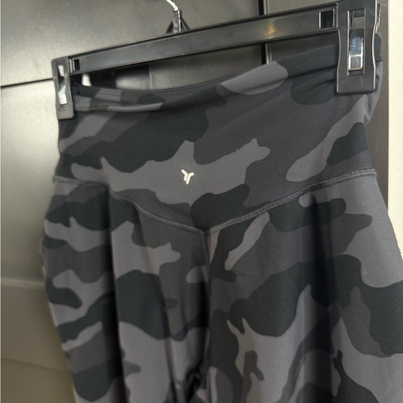 Old Navy Powersoft High Rise Go Dry Blue Camouflage Joggers Petite Small - Picture 5 of 8